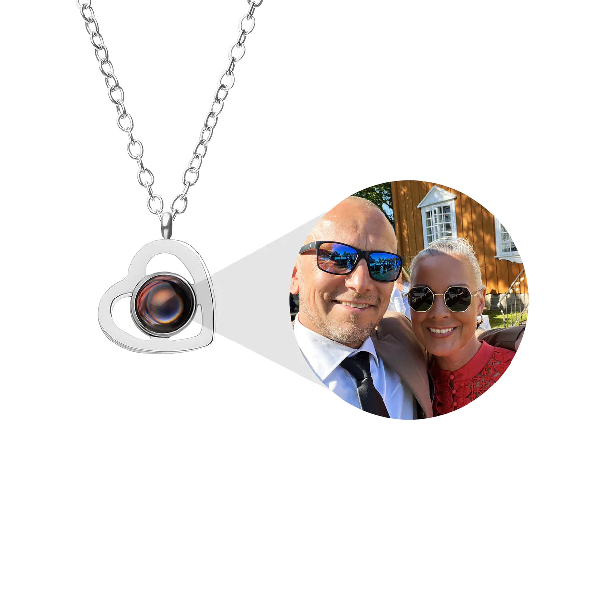 Collana con foto personalizzata