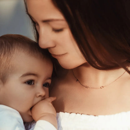 Collana Personalizzata con Iniziali Laterali